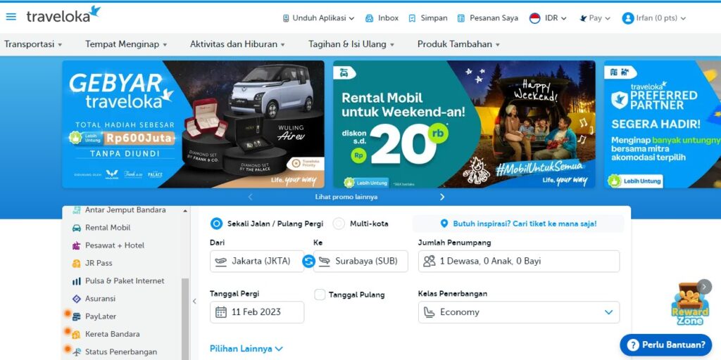 Nomor Customer Service CS Traveloka