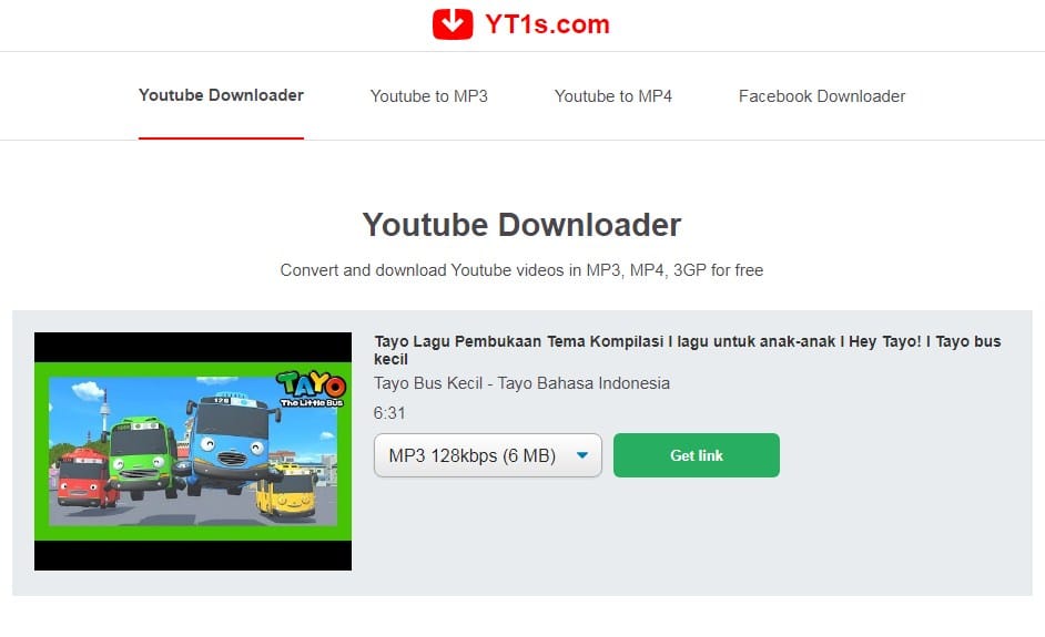 Download Lagu MP3 Menggunakan Situs YT1s.com