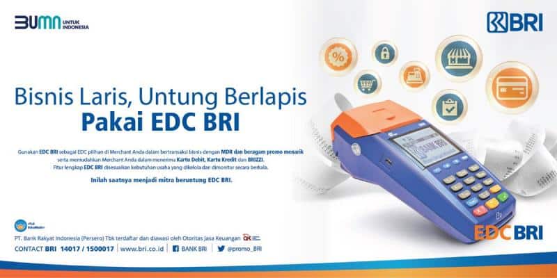 Komponen Alat EDC BRI